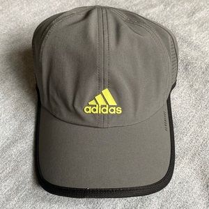 adidas brand, perfect for running.  adjustable to any type of head